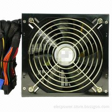 600W PSU with 14cm LED Blue Fan and SECC 0.8mm Case
